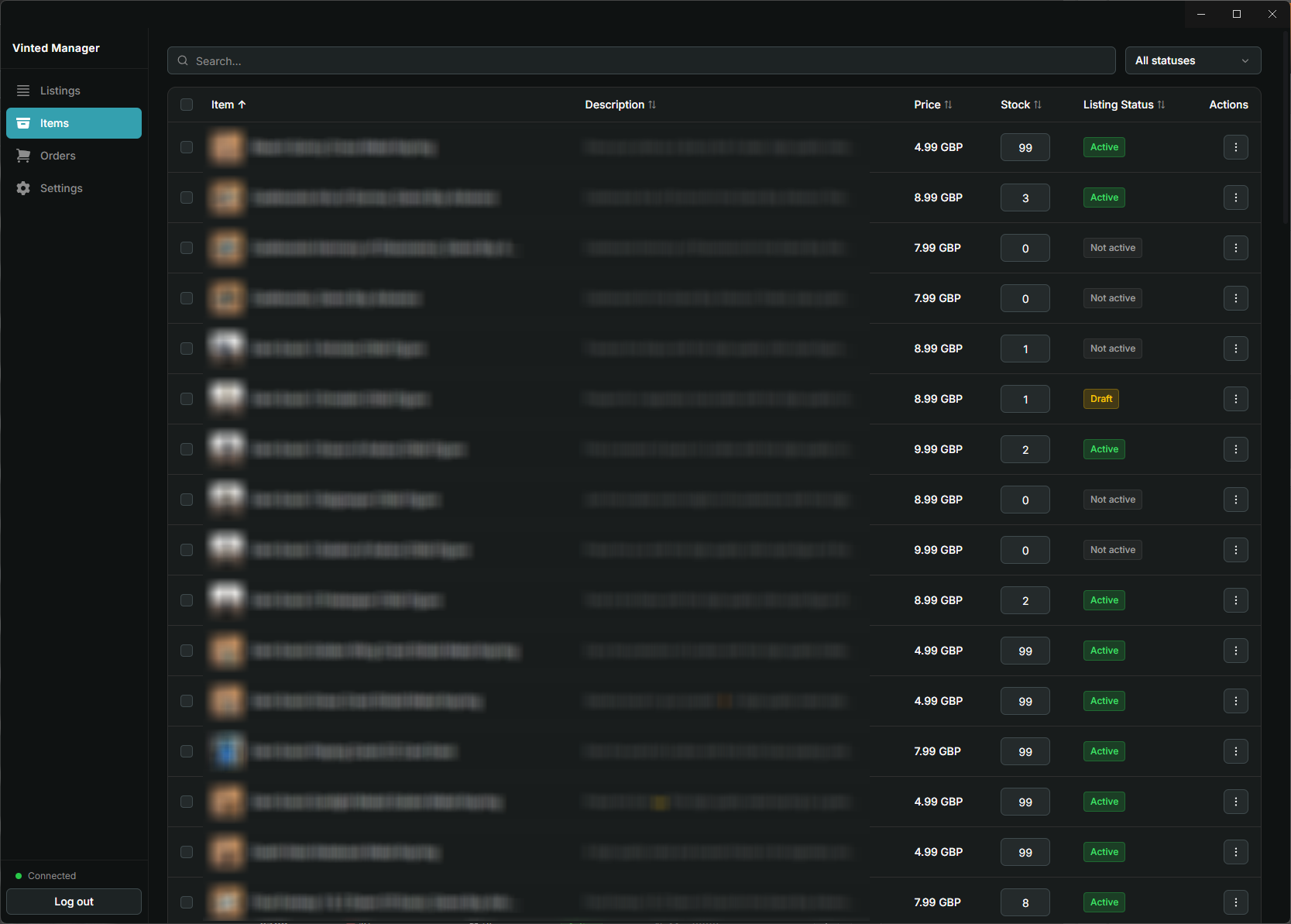 Vinted Manager screenshot 2