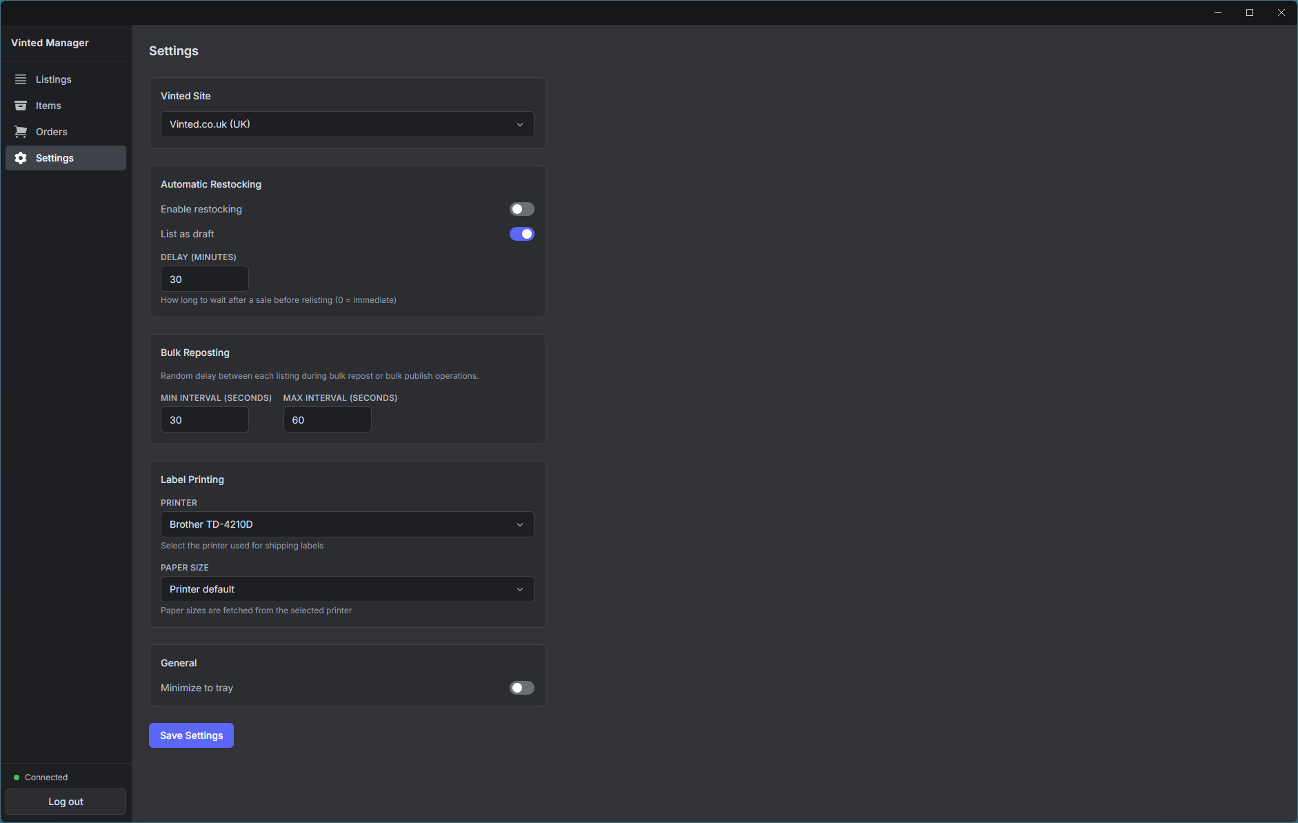 Vinted Manager screenshot 4
